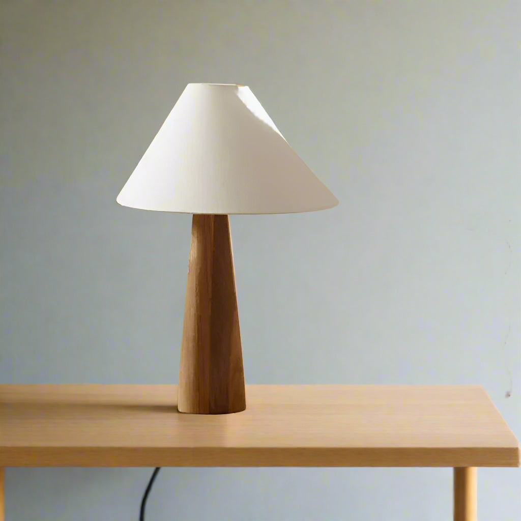 Japanese Retro Wood Table Lamp