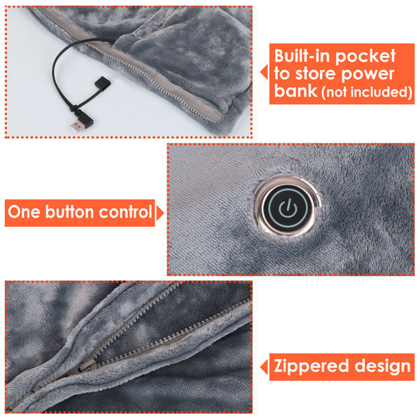 Wearable Heated Blanket