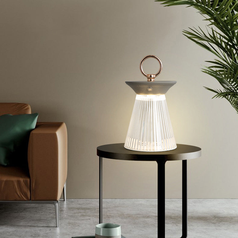 Portable Semi-Conical Night Light Table Lamp