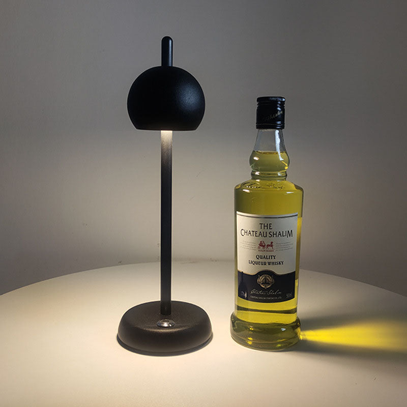 Creative Simple Round Iron LED Touch Table Lamp