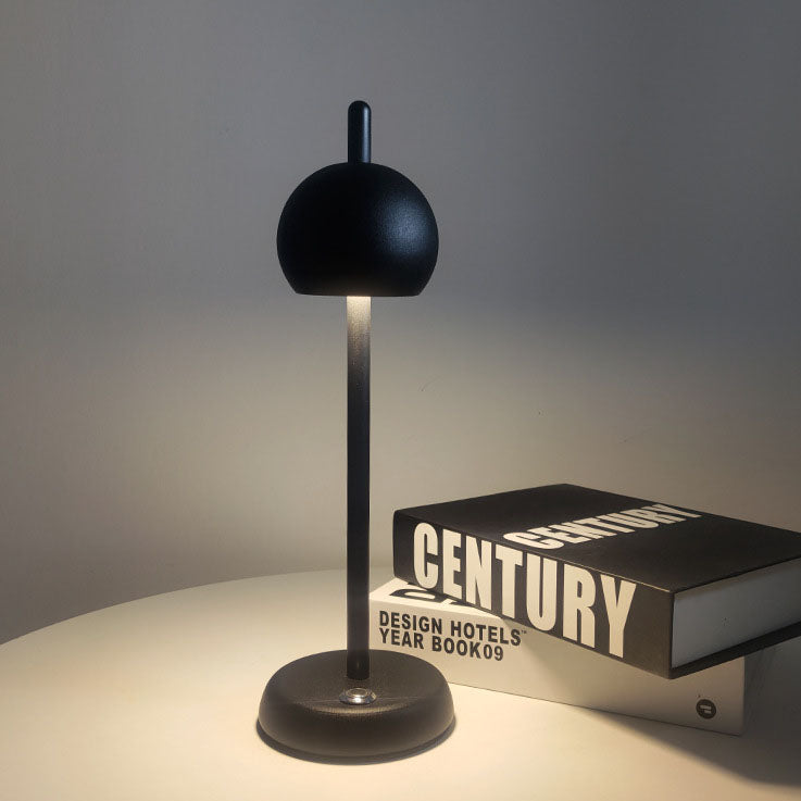 Creative Simple Round Iron LED Touch Table Lamp