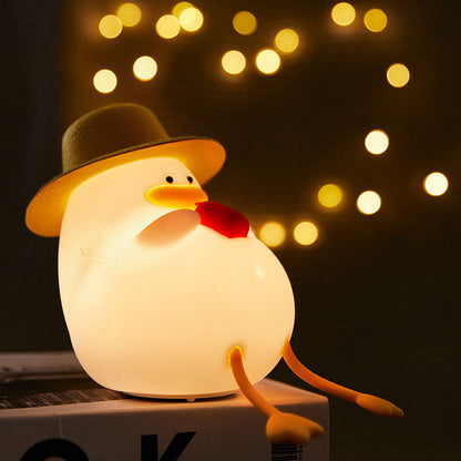 Silicone Duck LED Night Light