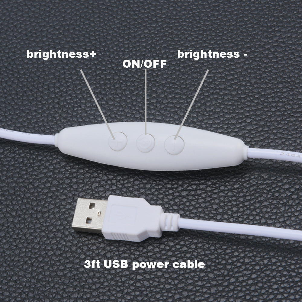 Solid Wood Tree Hole USB Rechargeable Lamp