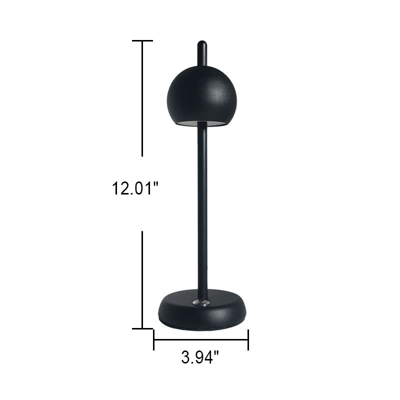 Creative Simple Round Iron LED Touch Table Lamp