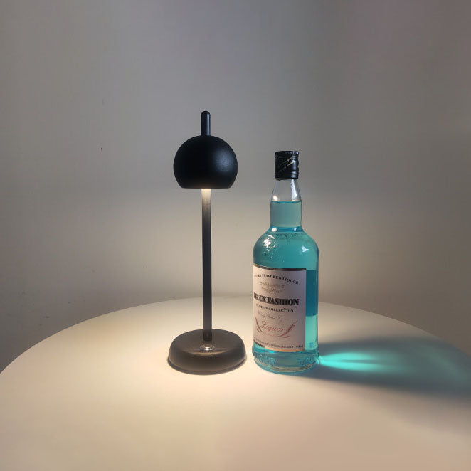 Creative Simple Round Iron LED Touch Table Lamp