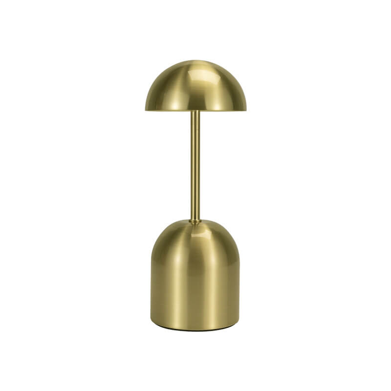 Modern Golden Iron Round LED Touch USB Table Lamp