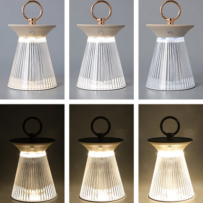 Portable Semi-Conical Night Light Table Lamp