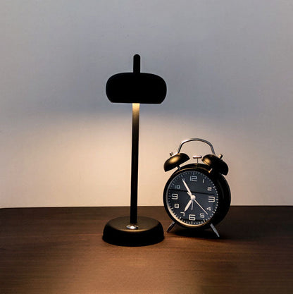 Modern Minimalist Round Drum LED Touch Table Lamp