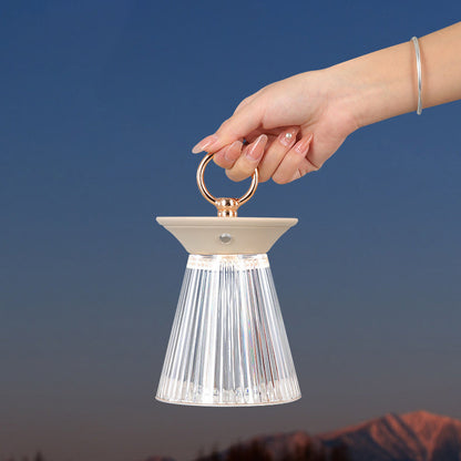 Portable Semi-Conical Night Light Table Lamp