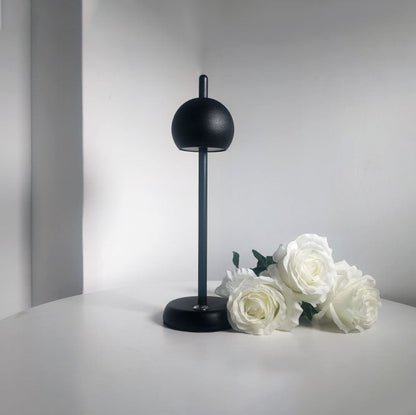 Creative Simple Round Iron LED Touch Table Lamp