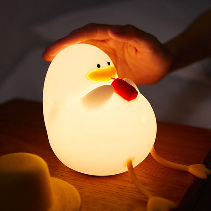 Silicone Duck LED Night Light