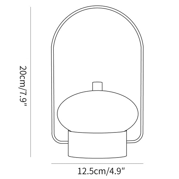 Retro Portable Outdoor Lamp