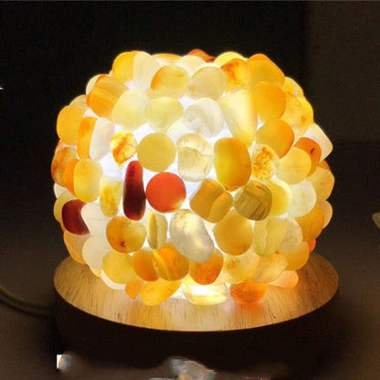 Quartz Crystal Table Lamp