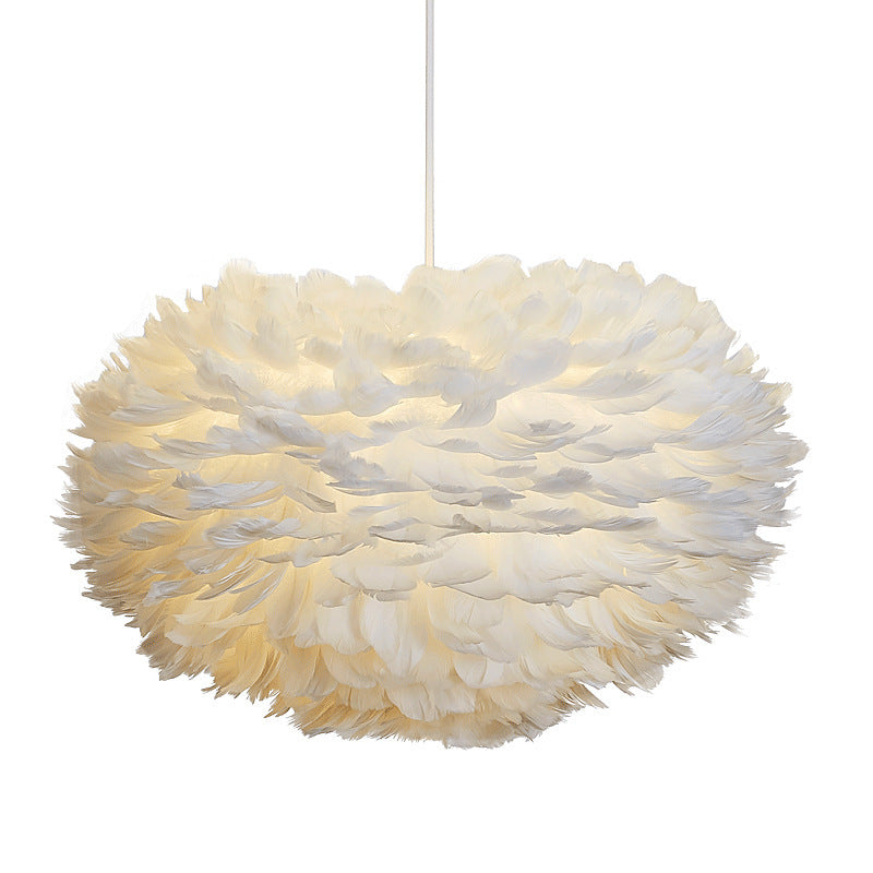 Feather Chandelier Pendant Light