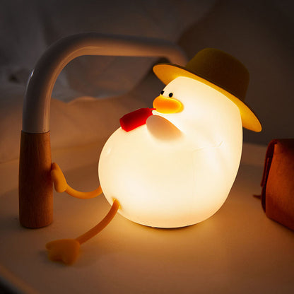 Silicone Duck LED Night Light