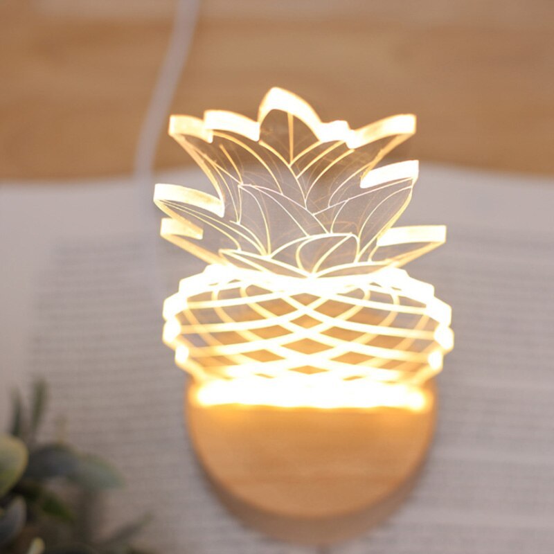 Pineapple Night Light Table Lamp