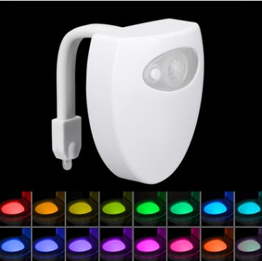 Motion Sensor LED Toilet Night Light with Induction Detection