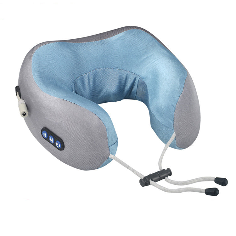 Ergonomic Heated Car Massage Pillow for Neck and Back Support