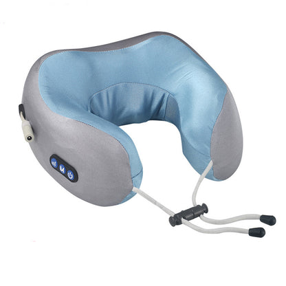 Ergonomic Heated Car Massage Pillow for Neck and Back Support