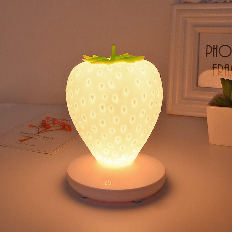 Strawberry Table Lamp Night Light