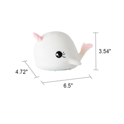 Modern Creative Unicorn Silicone LED Pat Night Light Table Lamp