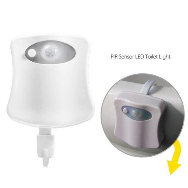 Motion Sensor LED Toilet Night Light with Induction Detection