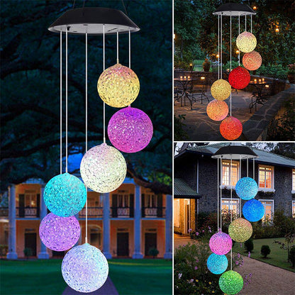 Outdoor Solar Garden Chandelier