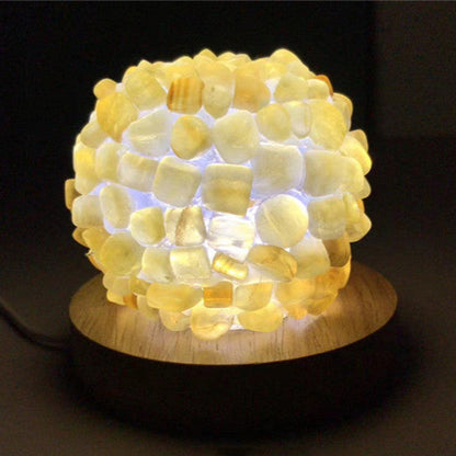 Quartz Crystal Table Lamp