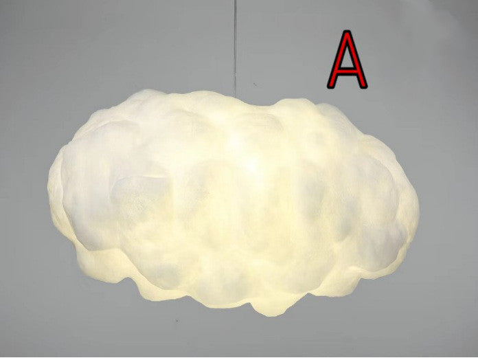 Net red cotton floating cloud lamp cloud chandelier