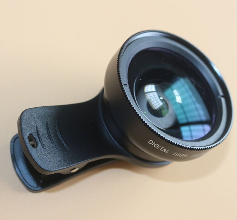 2-in-1 HD Wide-Angle Macro Phone Lens Kit