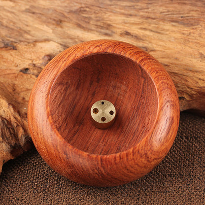 4-hole Rosewood Bowl Incense Burner