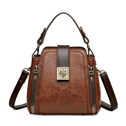 Women's Retro Leather Handbag