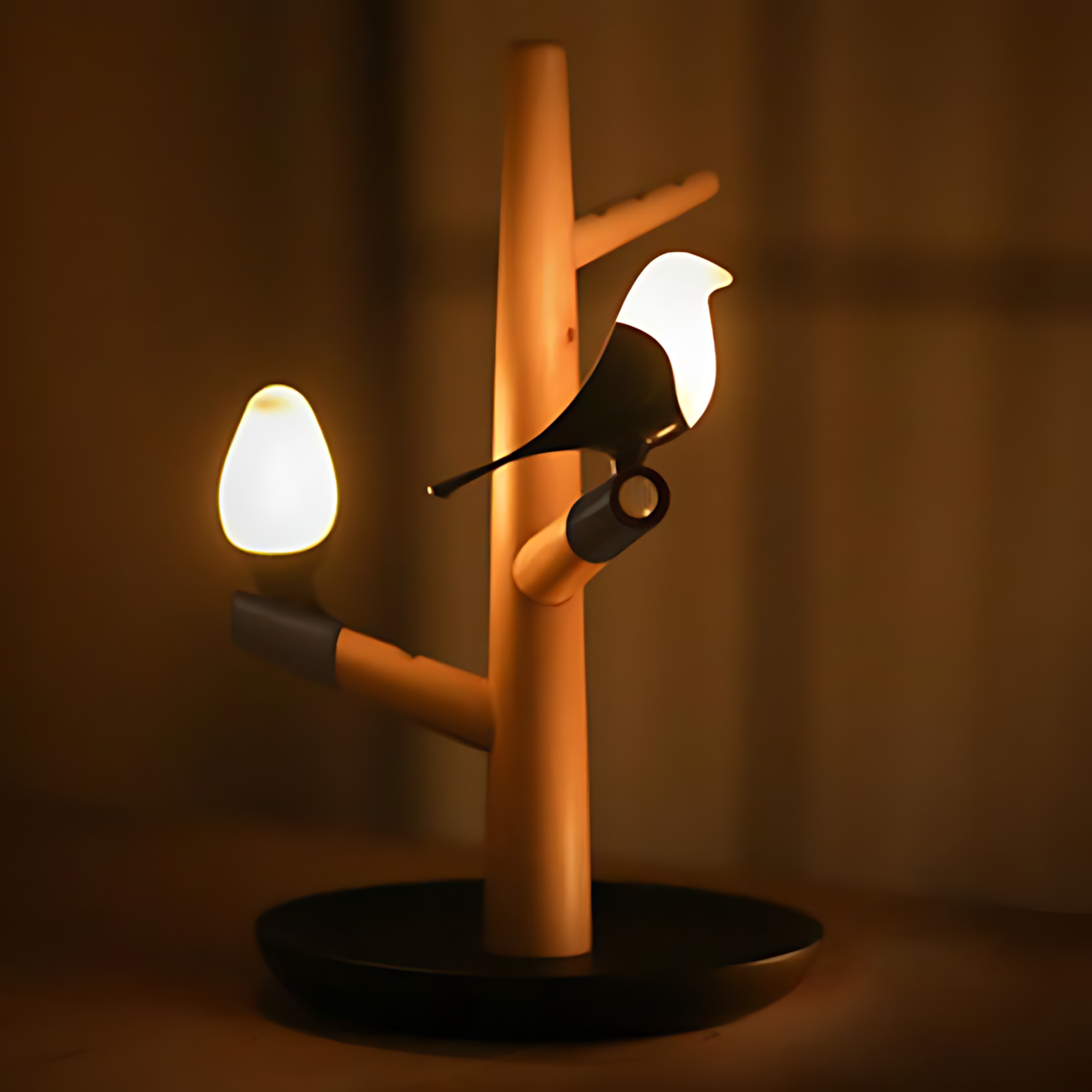 Smart Sensor Bird Magpie Table Lamp