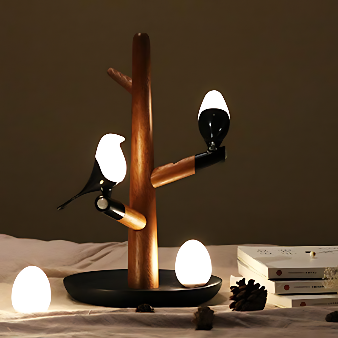 Smart Sensor Bird Magpie Table Lamp