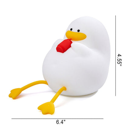 Silicone Duck LED Night Light