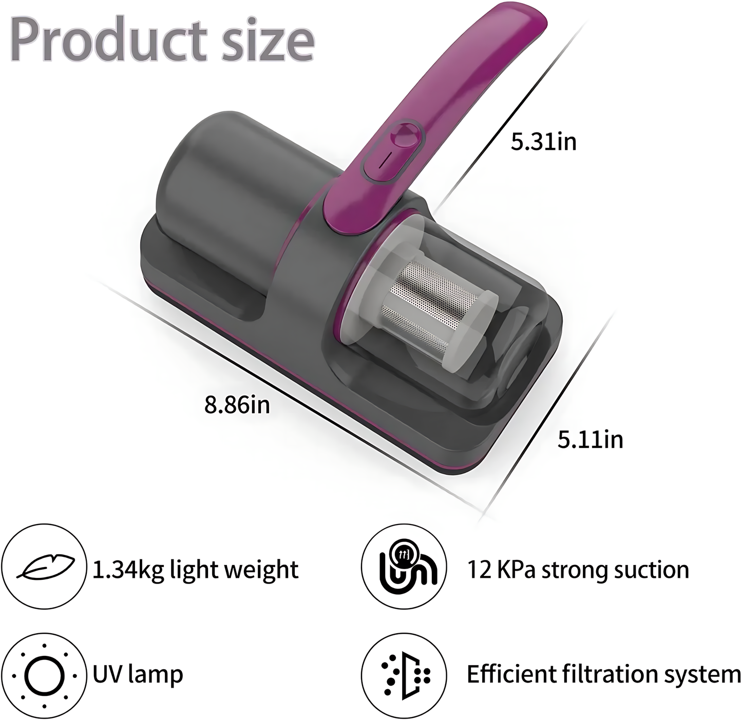 Cleara™ UV Mini Vacuum