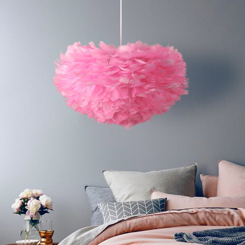 Feather Chandelier Pendant Light