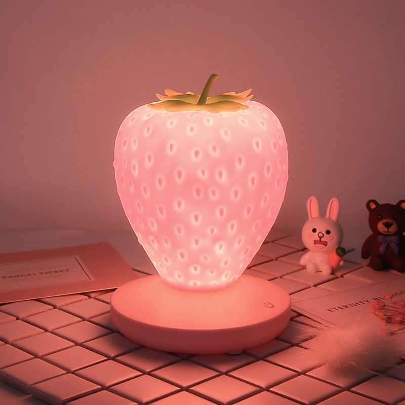 Strawberry Table Lamp Night Light