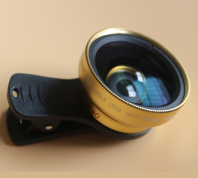 2-in-1 HD Wide-Angle Macro Phone Lens Kit