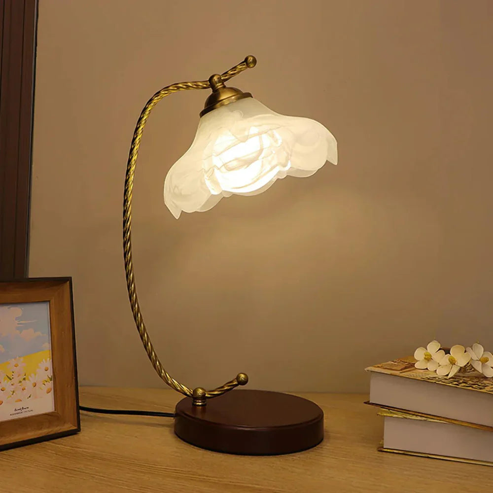 Gemstone Lamp with Adjustable Light and Wireless Features