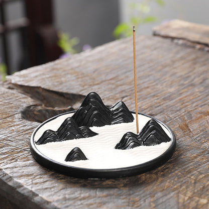 Mountain Ceramic Incense Burner