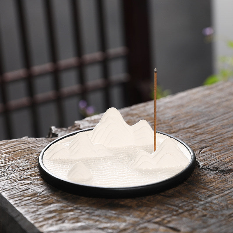 Mountain Ceramic Incense Burner