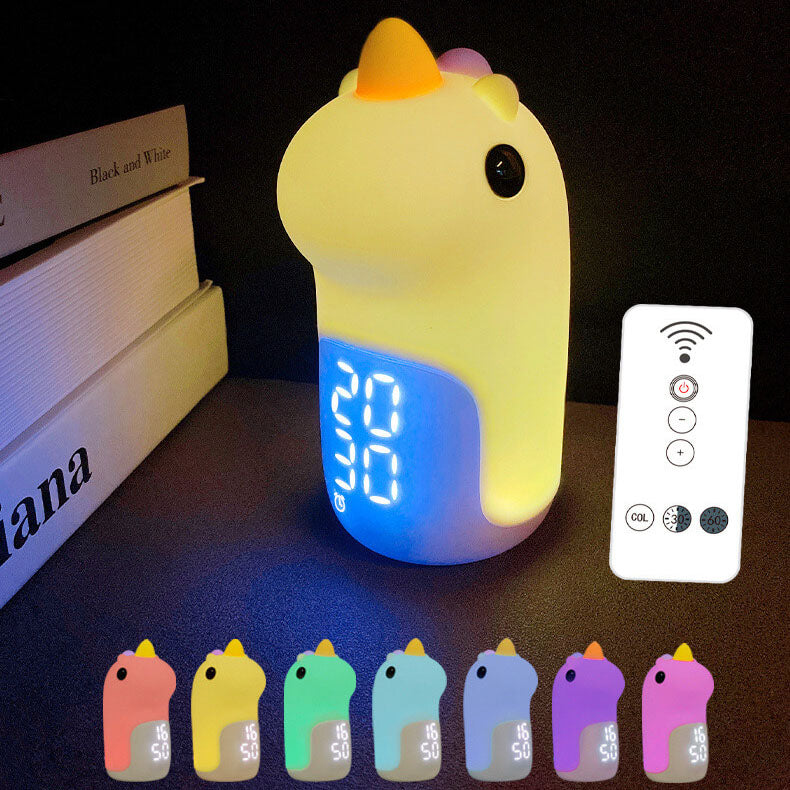 Unicorn Timer Night Light with Alarm Clock