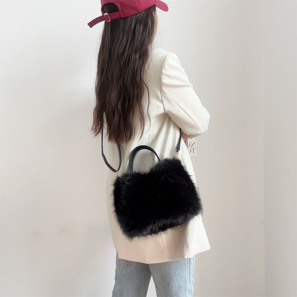 Women's Fox Fur Tote Bag