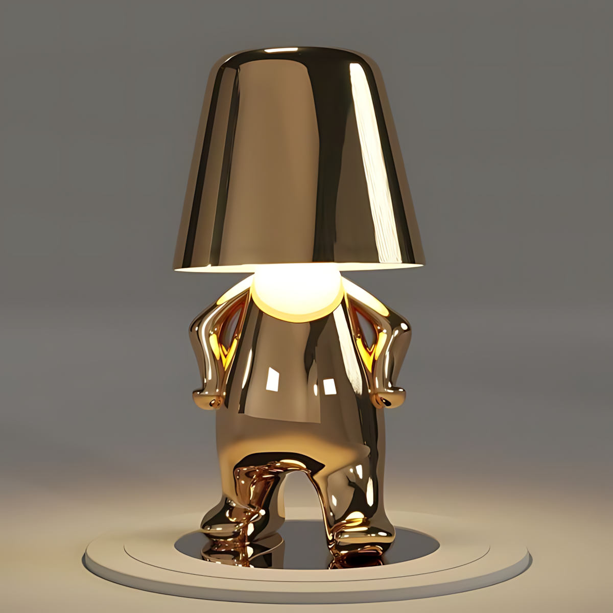 The Italian Brothers Thinker Lamp