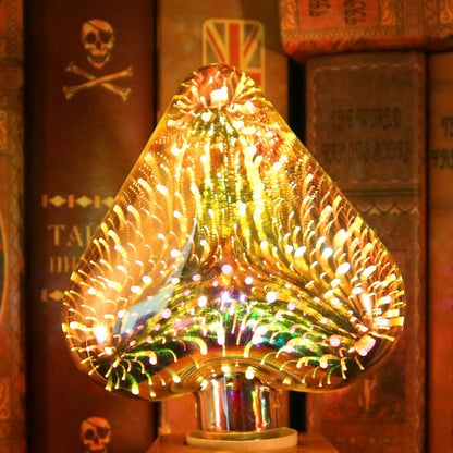 3D Fireworks Decorative Edison Light Bulb