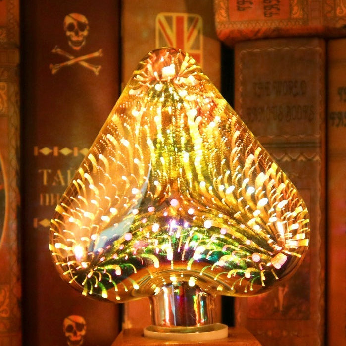 3D Fireworks Decorative Edison Light Bulb