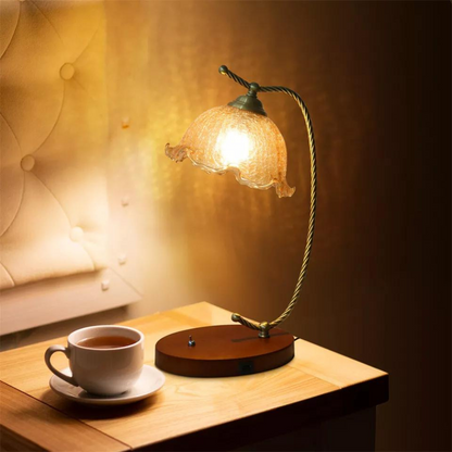 Gemstone Lamp with Adjustable Light and Wireless Features