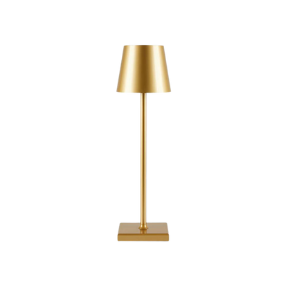 Golden Ambient Glow Wireless Table Lamp