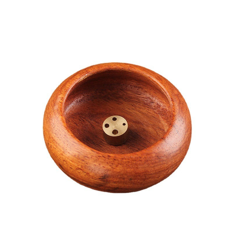 4-hole Rosewood Bowl Incense Burner